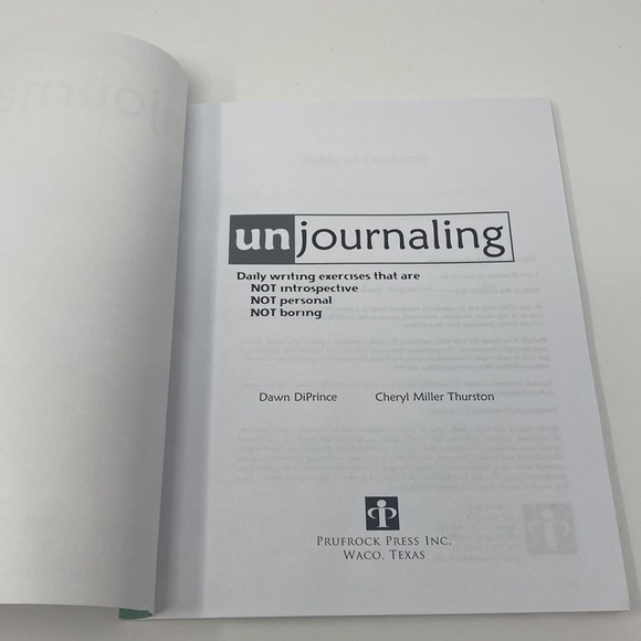 Unjournaling Daily Writing Exercises - Picture 4 of 6